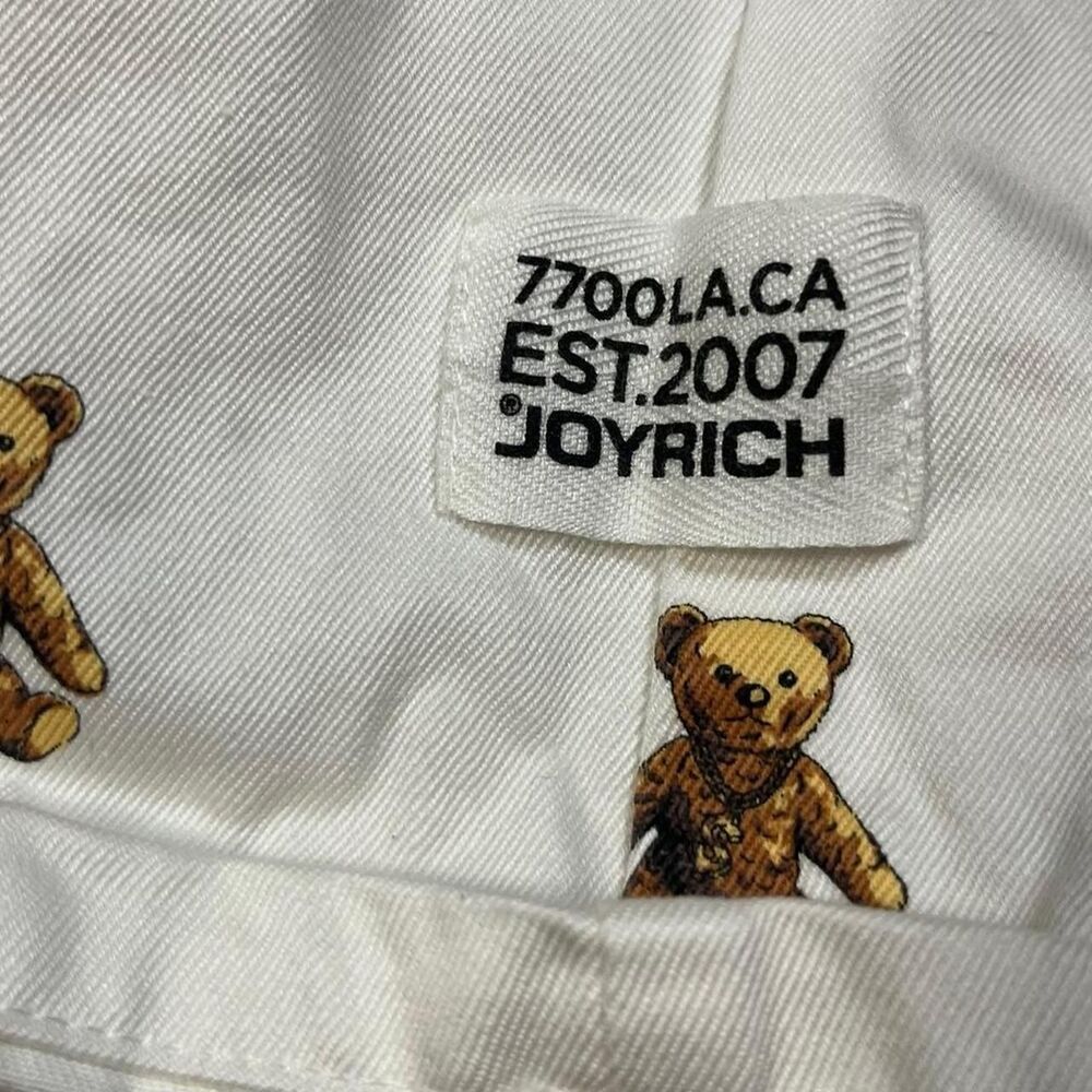Joyrich Men's White and Cream Shirt - Picture 4 of 4
